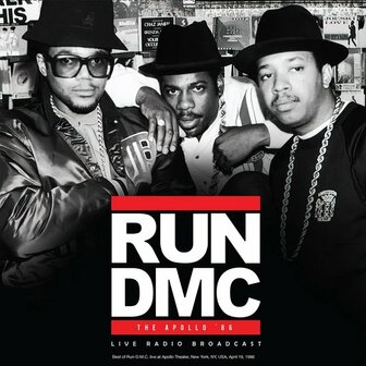 RUN DMC - THE APOLLO &#039;86 LIVE RADIO BROADCAST (LP)