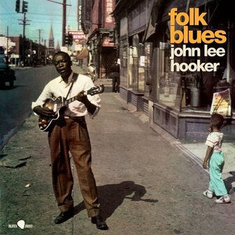 JOHN LEE HOOKER - FOLK BLUES (LP)