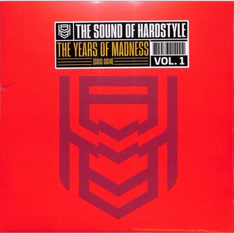 SOUND OF HARDSTYLE - THE YEARS OF MADNESS VOL. 1 (LP)