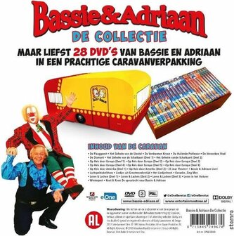 BASSIE &amp; ADRIAAN - ULTIEME COLLECTIE (VERZAMELBOX / 28 DVD&#039;S)