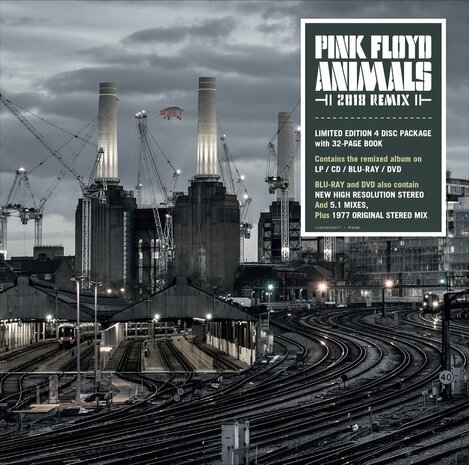 PINK FLOYD - ANIMALS (2018 REMIX) (LP+CD+BLURAY+DVD)